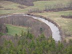 Bend in the Baker River